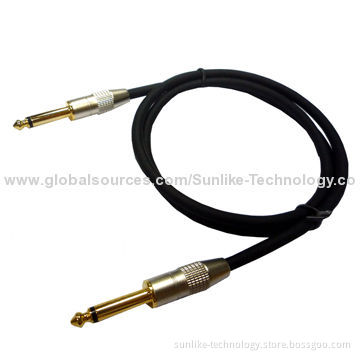 Guitar Cable with 90% Copper Coverage Shield